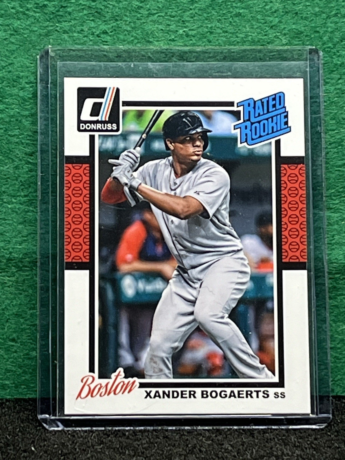 Xander Bogaerts 2014 Panini Donruss - Rated Rookie #44 (RC)