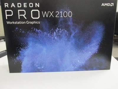AMD Radeon Pro WX 2100 Workstation Graphics