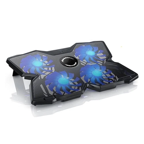  1Pc Noiseless Laptop Cooler Notebook Cooling Mat USB Cooler 4 Fans Computer