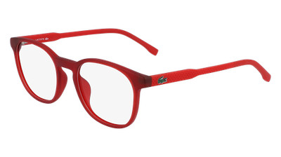 LACOSTE Brille L3632 N 615 MATTE RED 47/18/135 CHILD