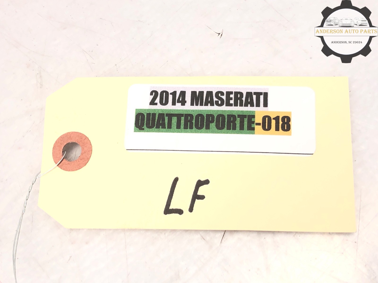 2014-2019 MASERATI QUATTROPORTE GTS 3.8L V8 LEFT DRIVER SIDE TURBOCHARGER OEM