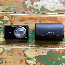 Panasonic LUMIX Compact Digital Camera 12MP Black 5x Optical Zoom f/2.8 Case