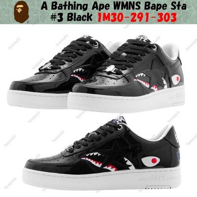 A Bathing Ape WMNS Bape Sta #3 schwarz 1M30-291-303 Damengröße
