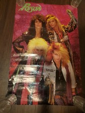 1987  vintage Poison rock band Poster By Funky Brands 22x34