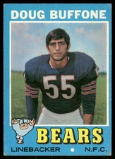 1971 Topps Doug Buffone #126 Chicago Bears
