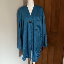 NEW Vintage 90s Victorias Secret Gold Label L Large Sleep Shirt Womens Silky Top