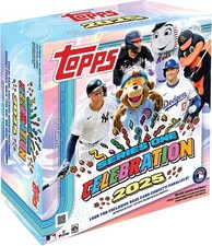2025 Topps Series 1 MLB Celebration Mega Box Baseball Card