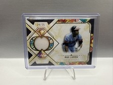 2025 Topps Diamond Icons Rod Carew /25 Game Used Jersey Relic TWINS