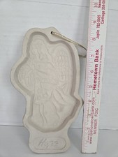 Vintage 1994 Longaberger Pottery Angel Cooking Mold Made in USA FREE SHIPPING
