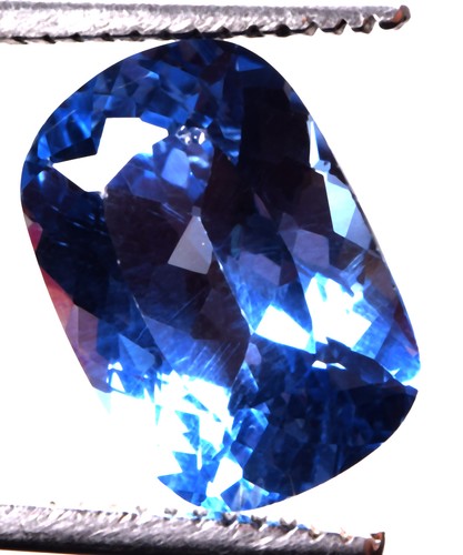 13,10 Cts. Piedra preciosa certificada con forma de cojín de grandidierita azul neón natural