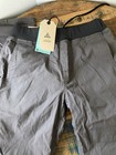 PRANA- MEN’s Moaby Grey Climbing Pants- Organic Cotton Size S/ 32” Inseam - NWT