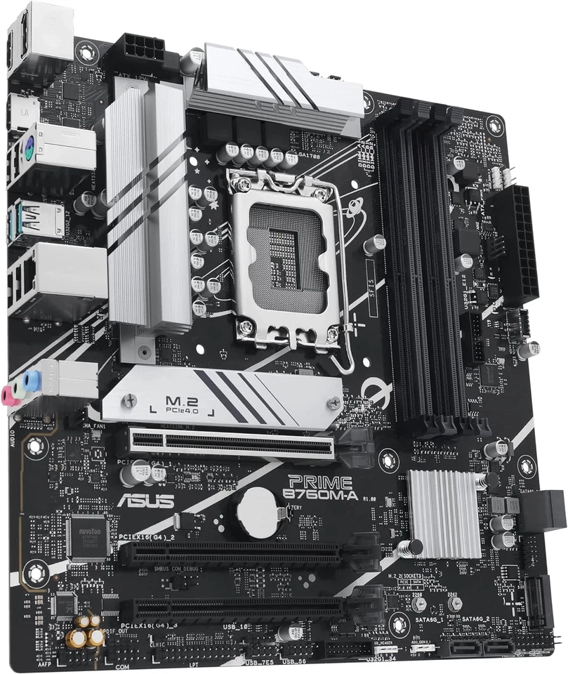 ASUS PRIME B760M-A-CSM Business Motherboard Socket Intel LGA 1700 (Intel B760, m - Image 4 of 4