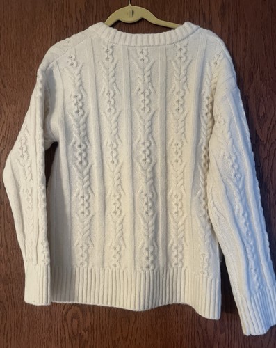 Women’s NWT A New Day Oversized Cardigan Sweater-XS-Cream-decorative Buttons. - Picture 2 of 4