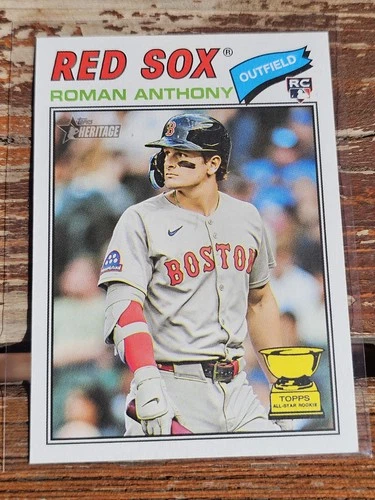 ROMAN ANTHONY 2026 Topps Heritage #86 RC Rookie Card Boston Red Sox