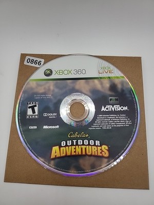 Cabela's Outdoor Adventures (Microsoft Xbox 360 2009) DISC ONLY NO Usps TRACKING