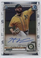 2020 Bowman Chrome Prospects Auto Hogan Harris #CPA-HH Auto sh7