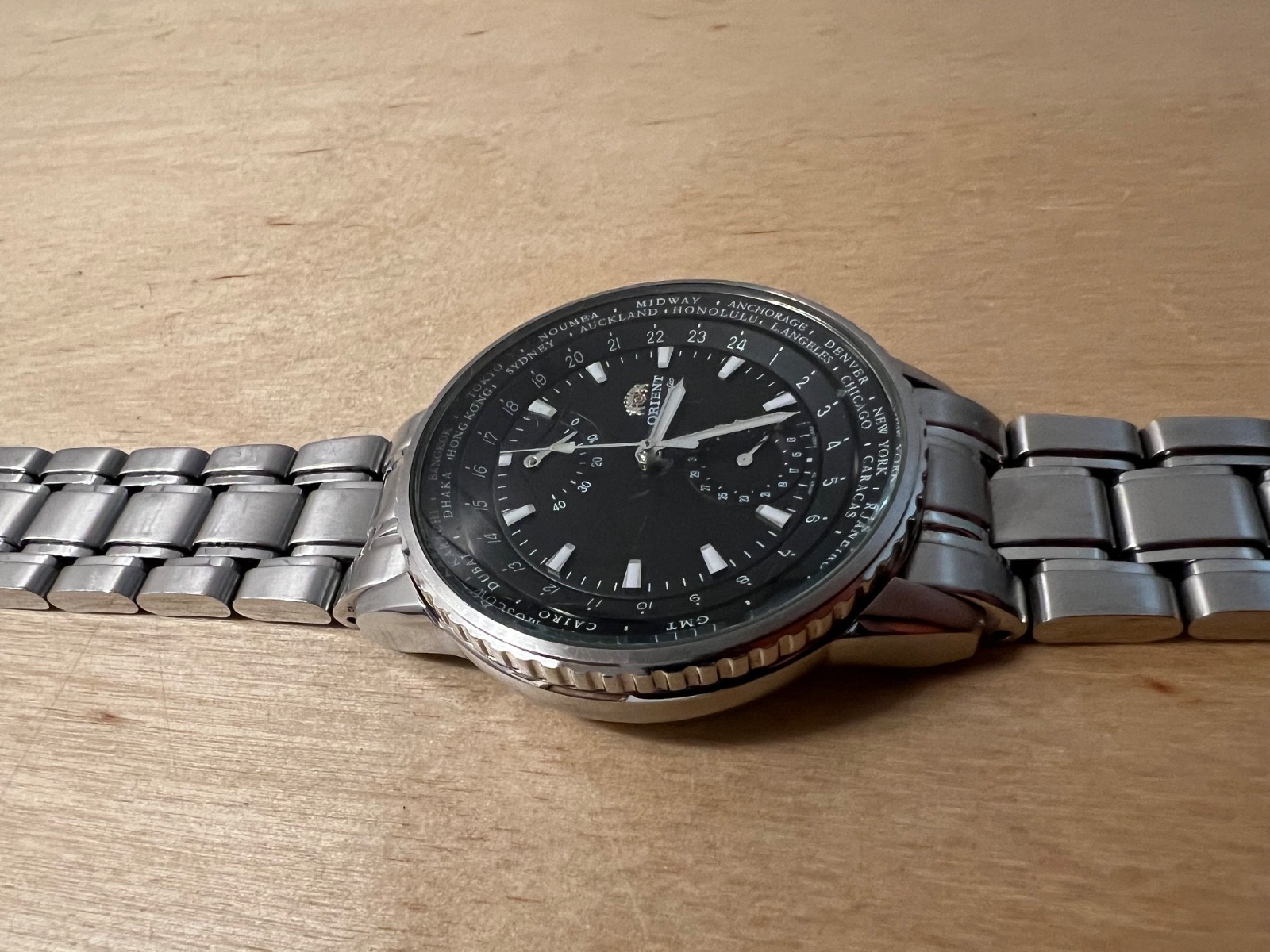 Orient King Master Automatic GMT FA02-C6 World Ti… - image 7