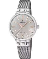 FESTINA Women Analog Quartz Casual Watch Classic Dress Waterproof Fashion