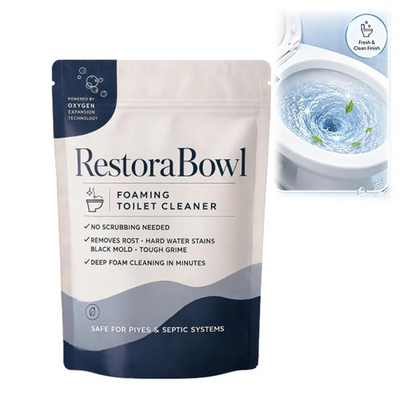 #ad Restorabowl Foaming Toilet Bowl Cleaner Powder Deep Clean amp; Fresh Scent $89.99