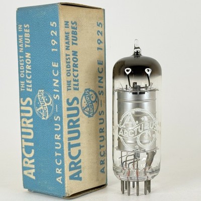 (1) Tested Strong Arcturus 6BA7 Tube with Box Code 1062 Pentagrid Converter Tube