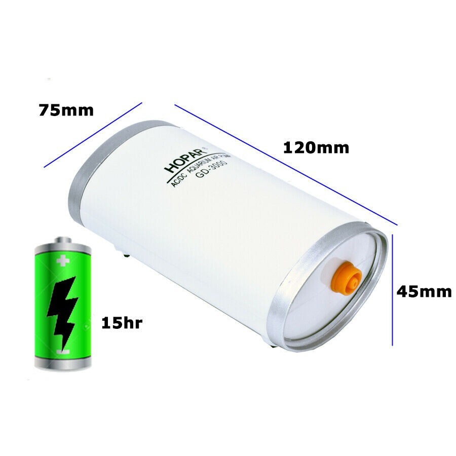 Hopar AC / DC Automatic Lithium Battery Backup Air Pump Single Outlet