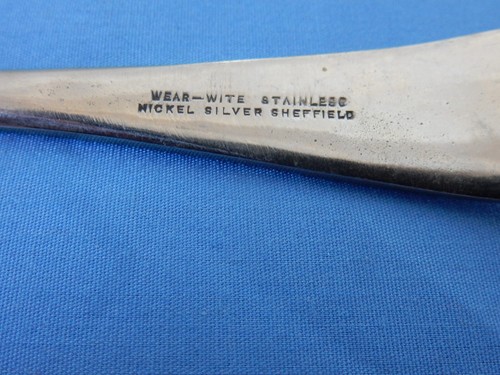 Wear-Wite Cucchiai Gumbo Ciotola Rotonda Sheffield Acciaio Inox Nichel Argento - 3 - Foto 9 di 10