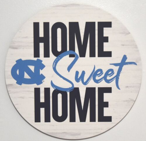 UNC Tarheels Home Sweet Home Wooden Sign NCAA North Carolina