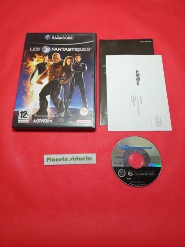THE FANTASTIC 4 NNINTENDO GAMECUBE EUR FR   - Picture 1 of 4