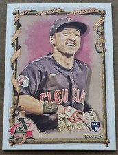 2023 Allen & Ginter #181 Steven Kwan RC Cleveland Guardians