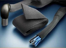 HFT 5000 Fabric Heat Shrink Woven Fabric Black - Various Sizes