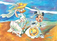 Daisy & Minnie Inspired by Joaquin Sorolla - Tony Fernandez - Exclusive Edition