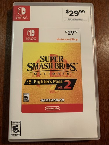 Super Smash Bros. Ultimate (Fighters Pass Vol.2) Nintendo Switch / Case ...