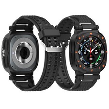 TPU Case Strap for Samsung Galaxy Watch Ultra 47mm Bracelet Watchband Accessorie