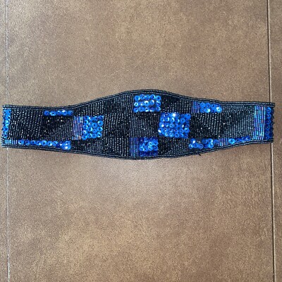 Vintage 80s PATRICK SWEENEY The Last Tulip Company Sequined  display picture 3