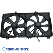Fits For Toyota 2007-2009 Camry 2.4L Radiator AC Condenser Cooling Fan Assembly