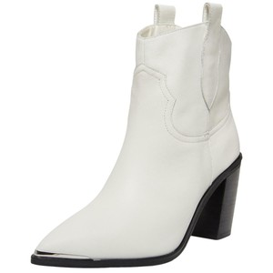 steve madden white ankle boots