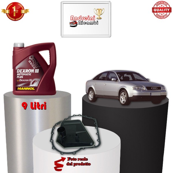 Set Filter Austausch Automatisch Und ÖL Audi A6 C5 1.8 92KW 125CV 2000-> 1702-image