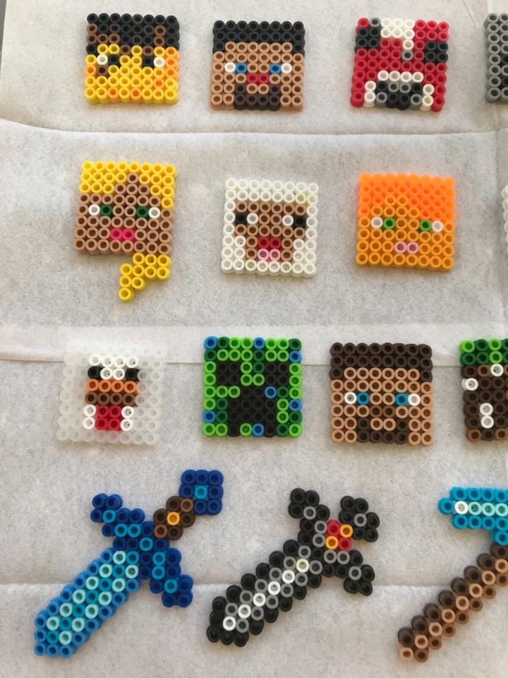 25 piezas Minecraft Niños Fiesta de Cumpleaños Favores Taza Pastel Cupcake Toppers Decoración Foto 2 de 4