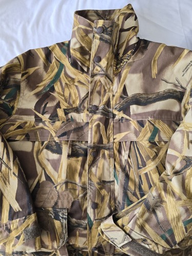 Cabelas for Women Advantage Wetlands Camo Jacket Full Zip Hooded Hunting Coat S - Picture 9 of 24