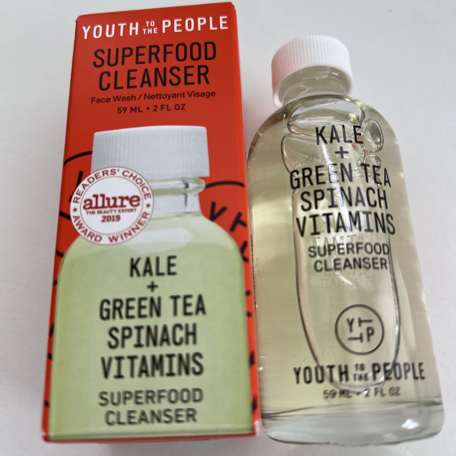 Youth to the People Kale + Green Tea Spinach Vitamins Superfood Cleanser 59mL eBay