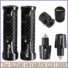 Motorcycle Handlebar Grips Bar End Cap Tire Valve For SUZUKI HAYABUSA GSX1300R
