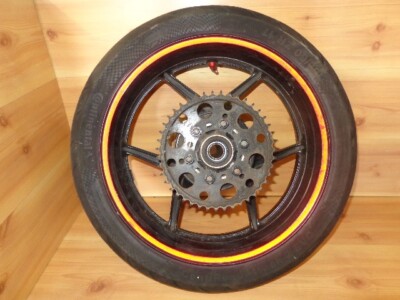 07 08 Kawasaki Ninja ZX-6R ZX600 ZX 600 ZX6 Rear Wheel Rim Hub