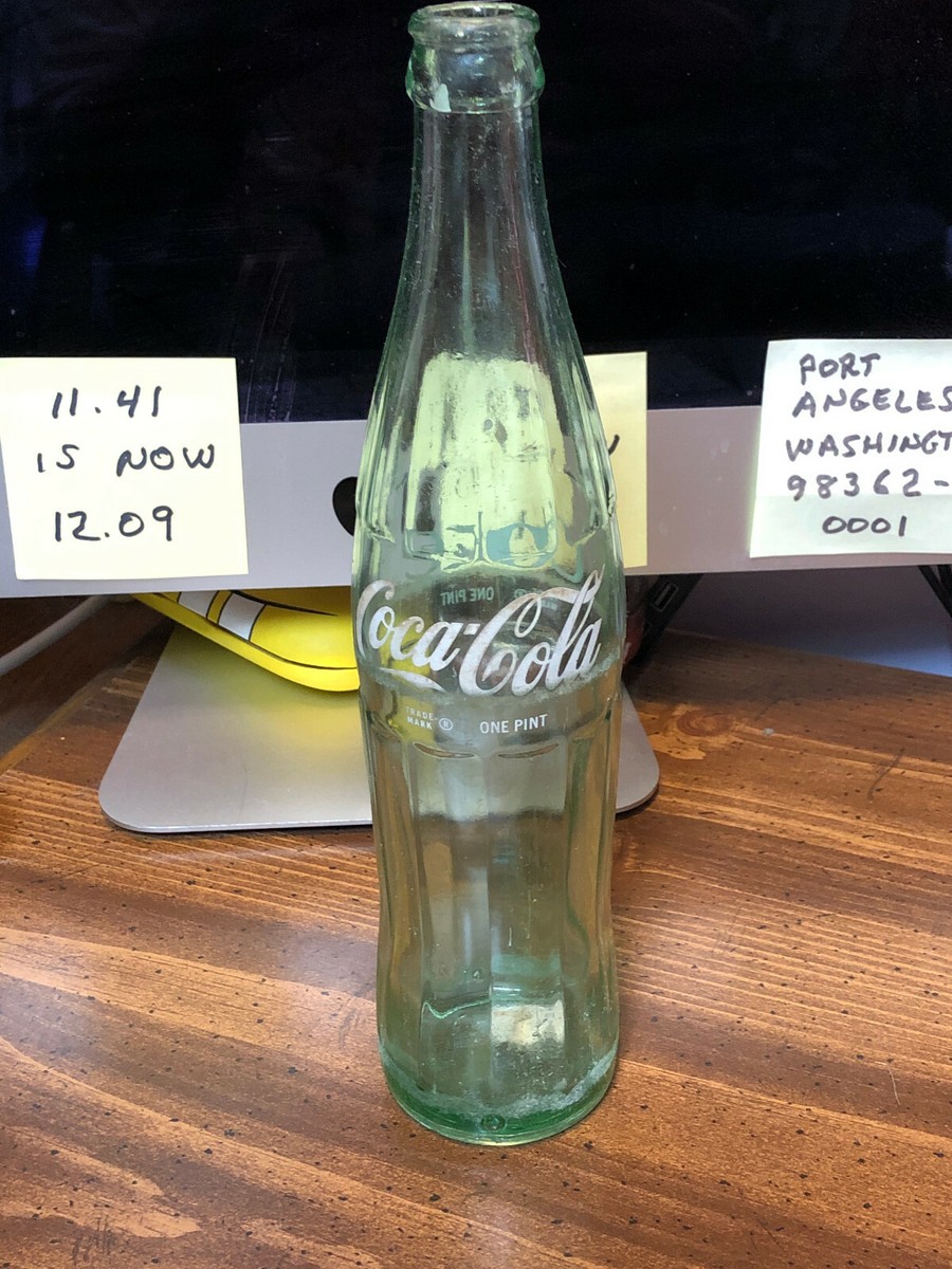 Vintage Coca-Cola™ 1 Pint 16oz Glass Bottle ERIE PA | eBay