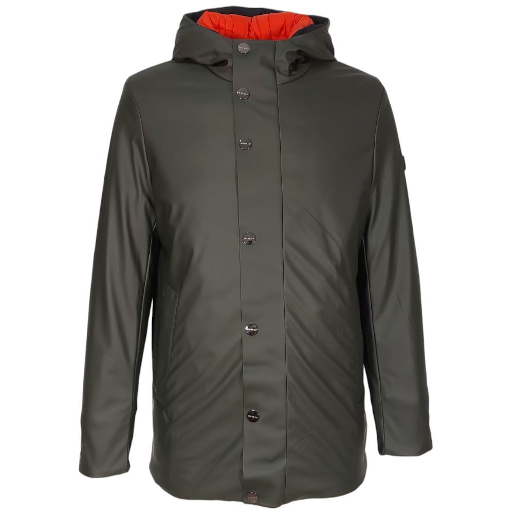 Markup Jacke Grn Militr Jacke Herren Parka Gummierte MK594048 Schlussverkauf 23690₽