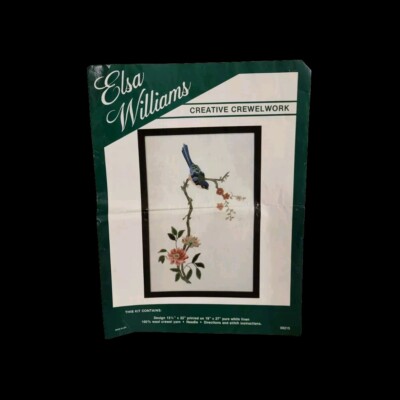 Kit Cadre Ou Oreiller Elsa Williams BLUEBIRD OF LUCKY 00495 - Neuf