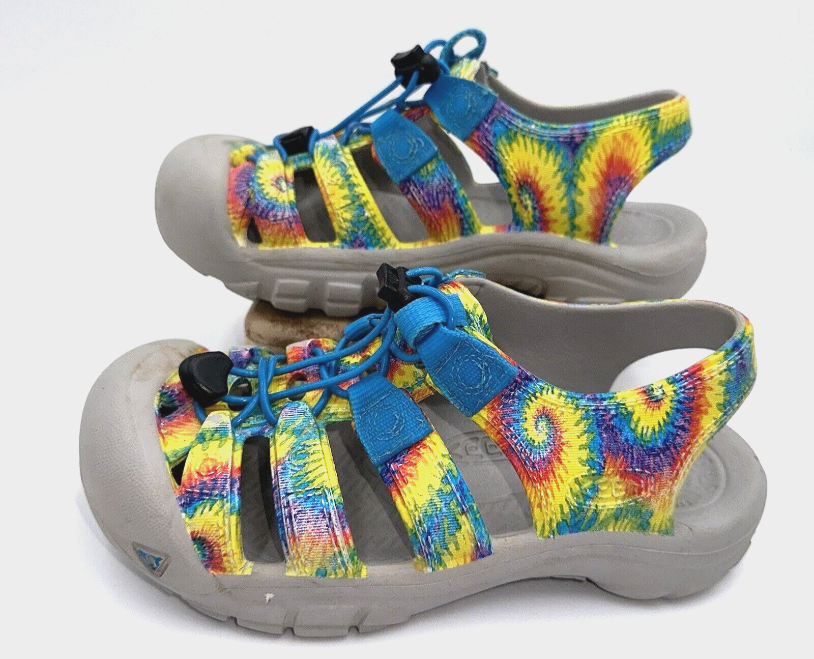 Sandali scarpe KEEN unisex bambini cravatta tintura gomma taglia 2