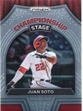 2022 Panini Prizm Championship Stage #CS-7 Juan Soto