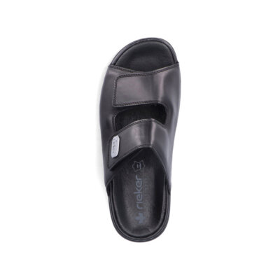 ねこ Rieker メンズ 25590-00 カラー: ブラック 14750 Men's Dustin