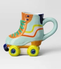 Room Essentials Ceramic 18oz Roller Skate Coffee Mug