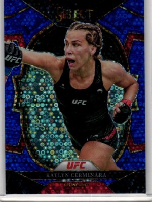Panini Select Katlyn Cerminara Blue Disco /49 SSP